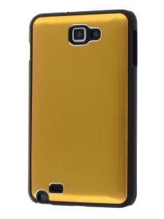 Samsung I9220 Galaxy Note Brushed Aluminium Case - Gold Hard Case