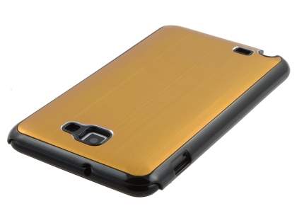 Samsung I9220 Galaxy Note Brushed Aluminium Case - Gold