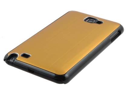 Samsung I9220 Galaxy Note Brushed Aluminium Case - Gold