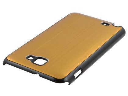 Samsung I9220 Galaxy Note Brushed Aluminium Case - Gold