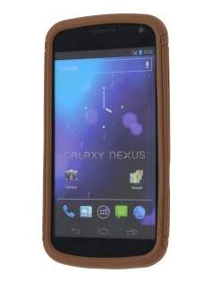 Xmart Silicone Case for Samsung Galaxy Nexus I9250 - Brown
