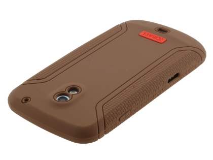 Xmart Silicone Case for Samsung Galaxy Nexus I9250 - Brown