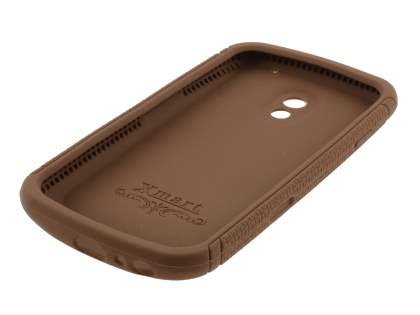 Xmart Silicone Case for Samsung Galaxy Nexus I9250 - Brown
