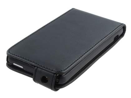 HTC Velocity 4G Synthetic Leather Flip Case - Black