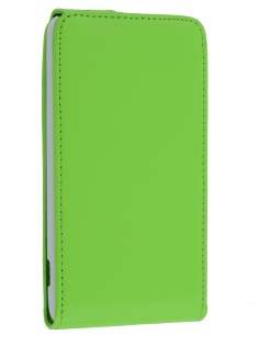HTC Velocity 4G Synthetic Leather Flip Case - Green