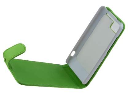 HTC Velocity 4G Synthetic Leather Flip Case - Green