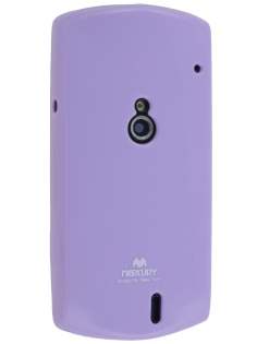 Mercury Goospery Glossy Gel Case for Sony Ericsson Xperia neo MT15i - Light Purple