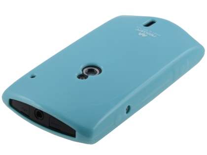 Mercury Goospery Glossy Gel Case for Sony Ericsson Xperia neo MT15i - Sky Blue