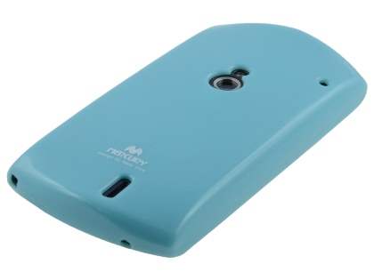 Mercury Goospery Glossy Gel Case for Sony Ericsson Xperia neo MT15i - Sky Blue