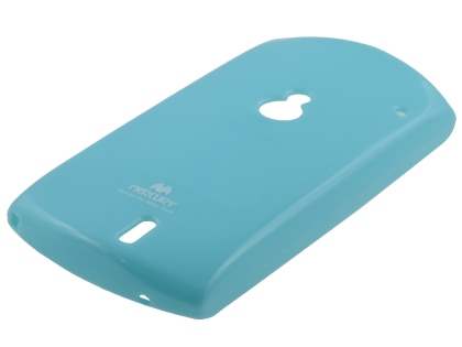 Mercury Goospery Glossy Gel Case for Sony Ericsson Xperia neo MT15i - Sky Blue
