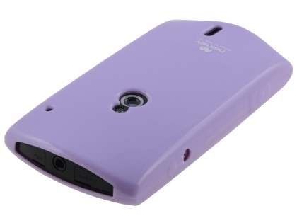 Mercury Goospery Glossy Gel Case for Sony Ericsson Xperia neo MT15i - Light Purple