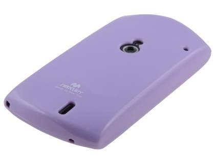 Mercury Goospery Glossy Gel Case for Sony Ericsson Xperia neo MT15i - Light Purple