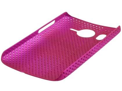 HTC Desire HD Slim Mesh Case - Hot Pink
