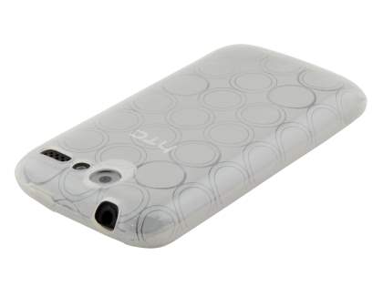 HTC Desire A8183 TPU Gel Case - Frosted Clear
