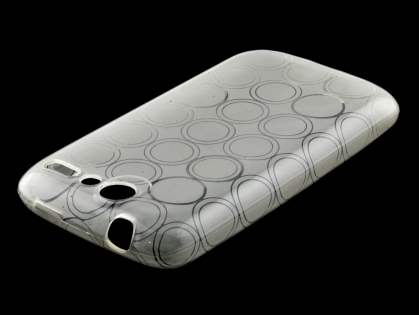 HTC Desire A8183 TPU Gel Case - Frosted Clear