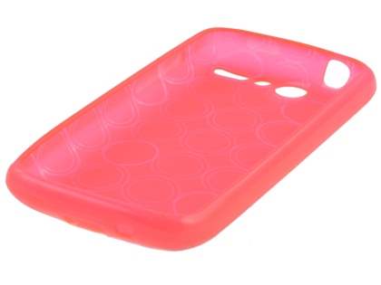 HTC Desire A8183 TPU Gel Case - Frosted Pink
