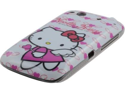HTC Desire S Hello Kitty Back Case - White/Pink