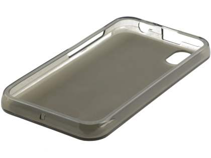 LG Optimus Black P970 Frosted Colour TPU Gel Case - Grey/Frosted Grey