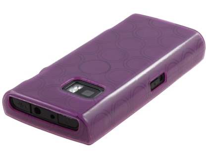 TPU Gel Case for Nokia X6 - Purple