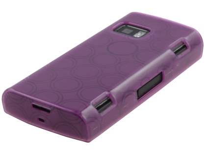 TPU Gel Case for Nokia X6 - Purple