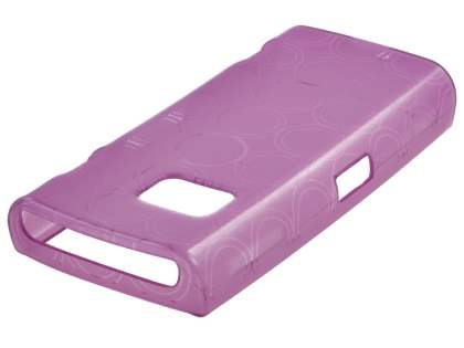 TPU Gel Case for Nokia X6 - Purple