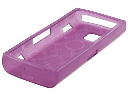 TPU Gel Case for Nokia X6 - Purple