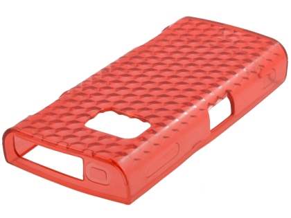 TPU Gel Case for Nokia X6 - Diamond Red