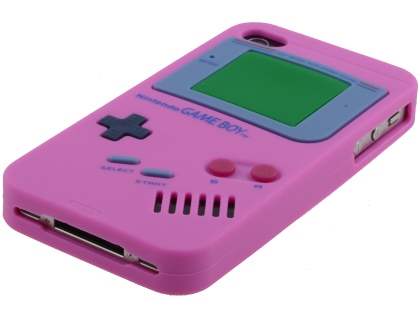 Nintendo Game Boy-style case for iPhone 4S/4 - Pink