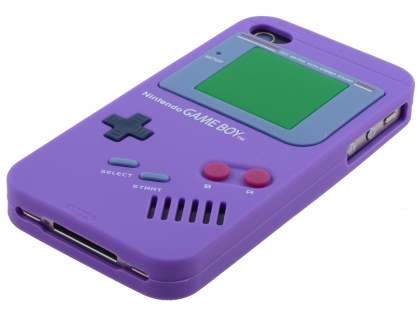 Nintendo Game Boy-style case for iPhone 4S/4 - Purple