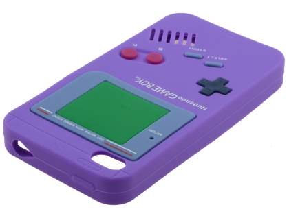 Nintendo Game Boy-style case for iPhone 4S/4 - Purple