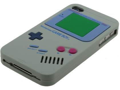 Nintendo Game Boy-style case for iPhone 4S/4 - Grey