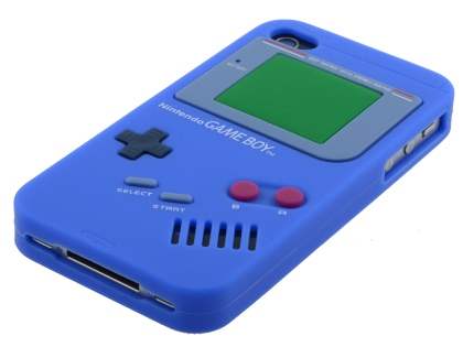 Nintendo Game Boy-style case for iPhone 4S/4 - Ocean Blue