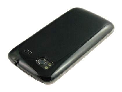Glossy Slim Case for HTC Sensation - Black