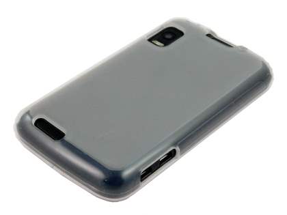 Frosted TPU Case for Motorola ATRIX - Frosted Clear