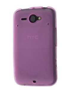 Frosted TPU Case for HTC ChaCha - Frosted Baby Pink