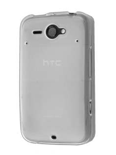 Frosted TPU Case for HTC ChaCha - Frosted Clear