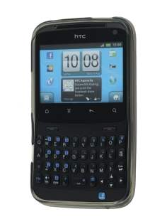 Frosted TPU Case for HTC ChaCha - Frosted Grey