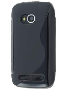 Nokia Lumia 710 Wave Case - Black Soft Cover