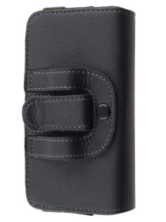 Synthetic Leather Belt Pouch - Bumper Case Compatible