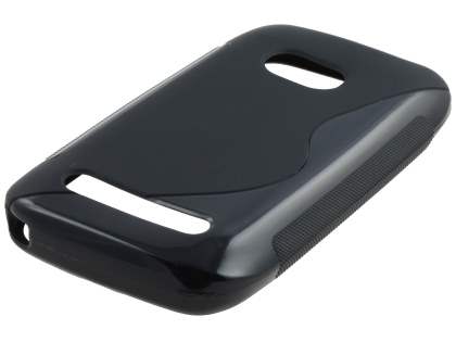 Nokia Lumia 710 Wave Case - Black