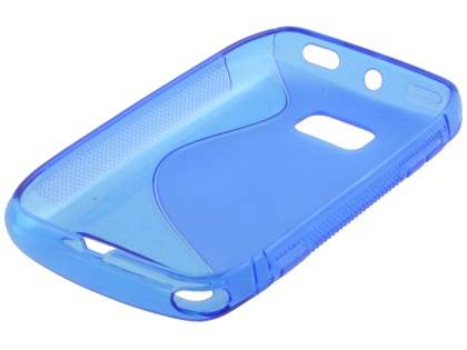Nokia Lumia 710 Wave Case - Frosted Blue/Blue