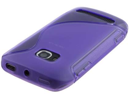 Nokia Lumia 710 Wave Case - Purple/Frosted Purple