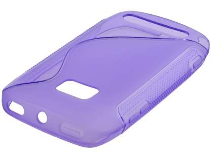Nokia Lumia 710 Wave Case - Purple/Frosted Purple