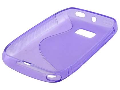 Nokia Lumia 710 Wave Case - Purple/Frosted Purple