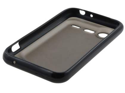 HTC Incredible S Dual-Design Case - Black/Frosted Grey