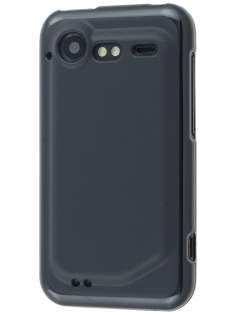 HTC Incredible S Frosted Colour TPU Gel Case - Black HTC Incredible S Frosted Colour TPU Gel Case - Black