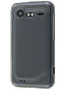 HTC Incredible S Frosted Colour TPU Gel Case - Frosted Grey HTC Incredible S Frosted Colour TPU Gel Case - Frosted Grey