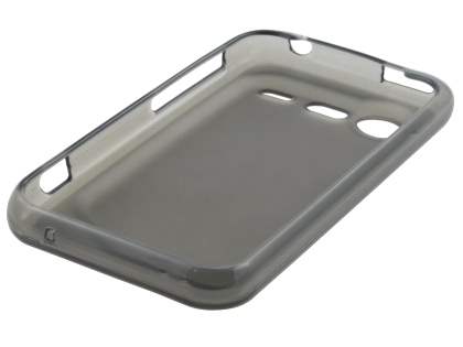 HTC Incredible S Frosted Colour TPU Gel Case - Frosted Grey