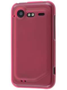 HTC Incredible S Frosted Colour TPU Gel Case - Frosted Red HTC Incredible S Frosted Colour TPU Gel Case - Frosted Red