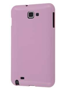 Samsung I9220 Galaxy Note Frosted Colour TPU Gel Case - Baby Pink